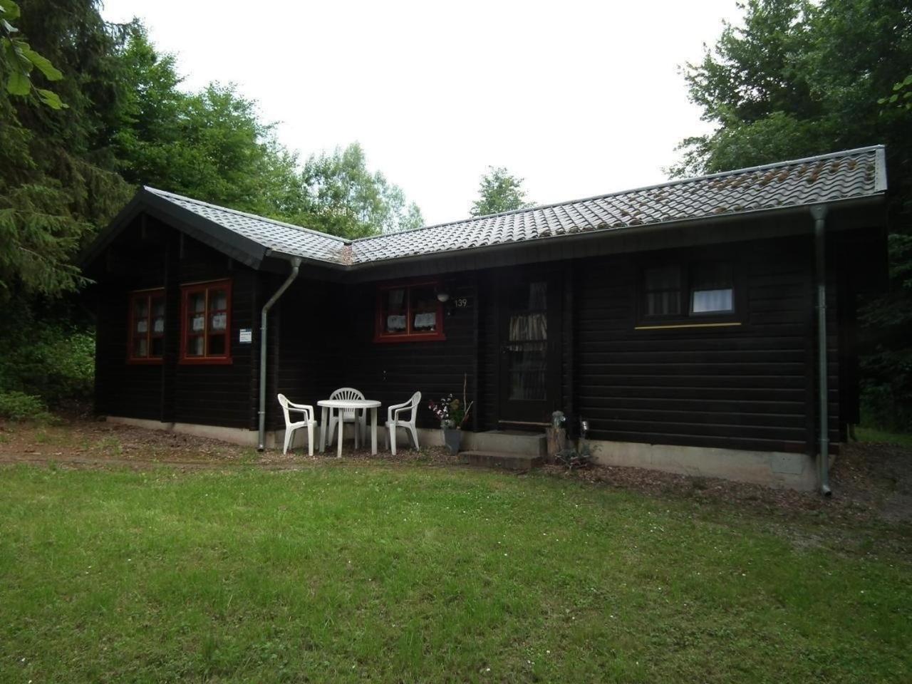 Wunderschoenes Ferienhaus Am Waldrand Villa Bad Arolsen Camera foto